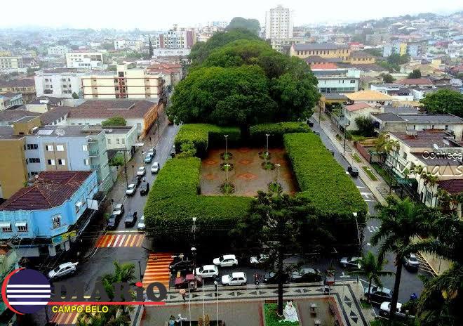 CAMPO BELO, MG - 30/01/15: Cidade de Campo Belo, Minas Gerais